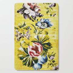 18th Century English Floral Print Cutting Board