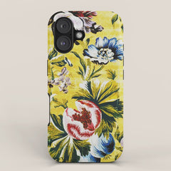 18th Century English Floral Print iPhone Case