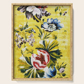 18th Century English Floral Print Serving Tray