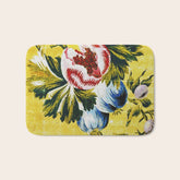 18th Century English Floral Print Bath Mat