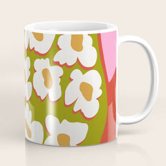 70's retro Bloom Coffee Mug