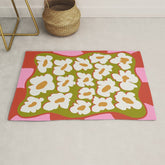 70's retro Bloom Rug