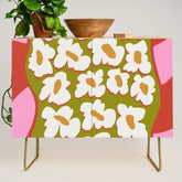 70's retro Bloom Credenza