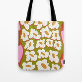 70's retro Bloom Tote Bag