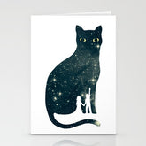 4 Moons Stationery Card