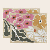 70's Retro garden Placemat