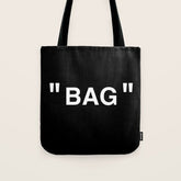 " Art " (Negative) Tote Bag