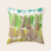 5 Watercolor November 2021 211130 Painting Valourine Original Design Color Bright Modern Contemporary Throw Pillow