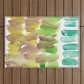 5 Watercolor November 2021 211130 Painting Valourine Original Design Color Bright Modern Contemporary Outdoor Rug