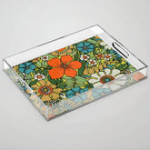 70s Plate Acrylic Tray
