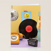 80's vibes Stationery Card