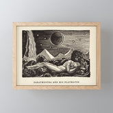 "Zarathustra and His Playmates" by Rockwell Kent (1919) Mini Art Print