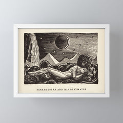"Zarathustra and His Playmates" by Rockwell Kent (1919) Mini Art Print
