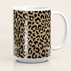 2000s leopard-black on tan Coffee Mug