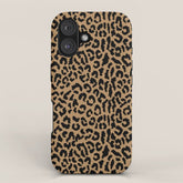 2000s leopard-black on tan iPhone Case