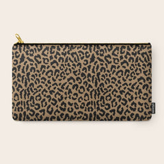 2000s leopard-black on tan Carry All Pouch