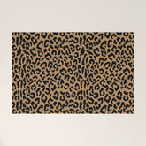 2000s leopard-black on tan Welcome Mat