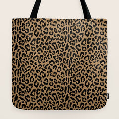 2000s leopard-black on tan Tote Bag