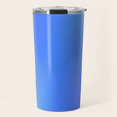 16 Blue Gradient 220506 Aura Ombre Valourine Digital Minimalist Art Travel Mug