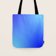 16 Blue Gradient 220506 Aura Ombre Valourine Digital Minimalist Art Tote Bag