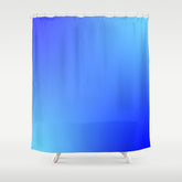 16 Blue Gradient 220506 Aura Ombre Valourine Digital Minimalist Art Shower Curtain