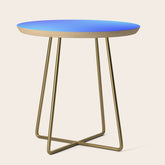 16 Blue Gradient 220506 Aura Ombre Valourine Digital Minimalist Art Side Table