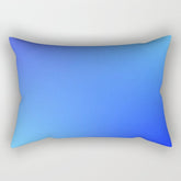 16 Blue Gradient 220506 Aura Ombre Valourine Digital Minimalist Art Rectangular Pillow