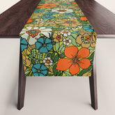 70s Plate Table Runner
