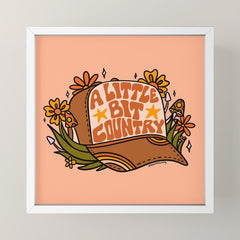 A Little Bit Country Mini Art Print