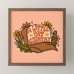 A Little Bit Country Mini Art Print