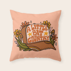 A Little Bit Country Throw Pillow