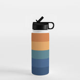 70's Retro Sunset Water Bottle
