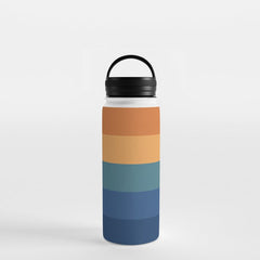 70's Retro Sunset Water Bottle