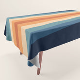 70's Retro Stripes Tablecloth