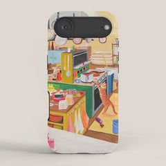 A Cat in the Kitchen iPhone Case