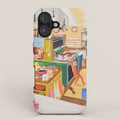 A Cat in the Kitchen iPhone Case