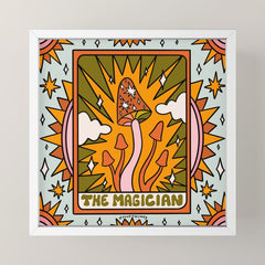 1. The Magician Mushroom Mini Art Print