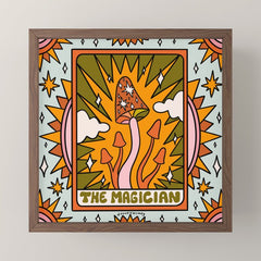 1. The Magician Mushroom Mini Art Print