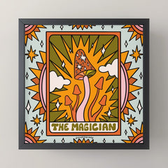 1. The Magician Mushroom Mini Art Print