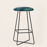 "You Are Worthy" Midnight Background Stool