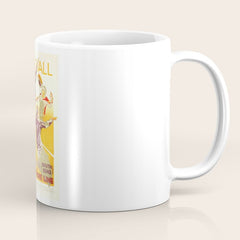 1926 Notre Dame By South Shore Line Advertising Poster Coffee Mug