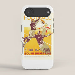 1926 Notre Dame By South Shore Line Advertising Poster iPhone Case