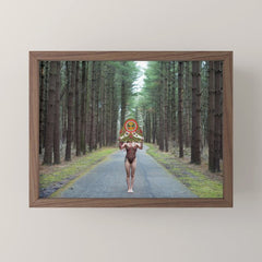 "The Veil" Mask II Mini Art Print