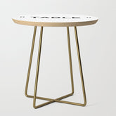 " Art " Side Table