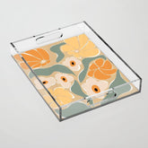70s california flower market Acrylic Tray