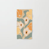 70s california flower market Bath Towel