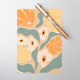 70s california flower market Wrapping Paper