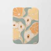 70s california flower market Bath Mat