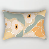 70s california flower market Rectangular Pillow