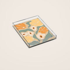 70s california flower market Acrylic Tray